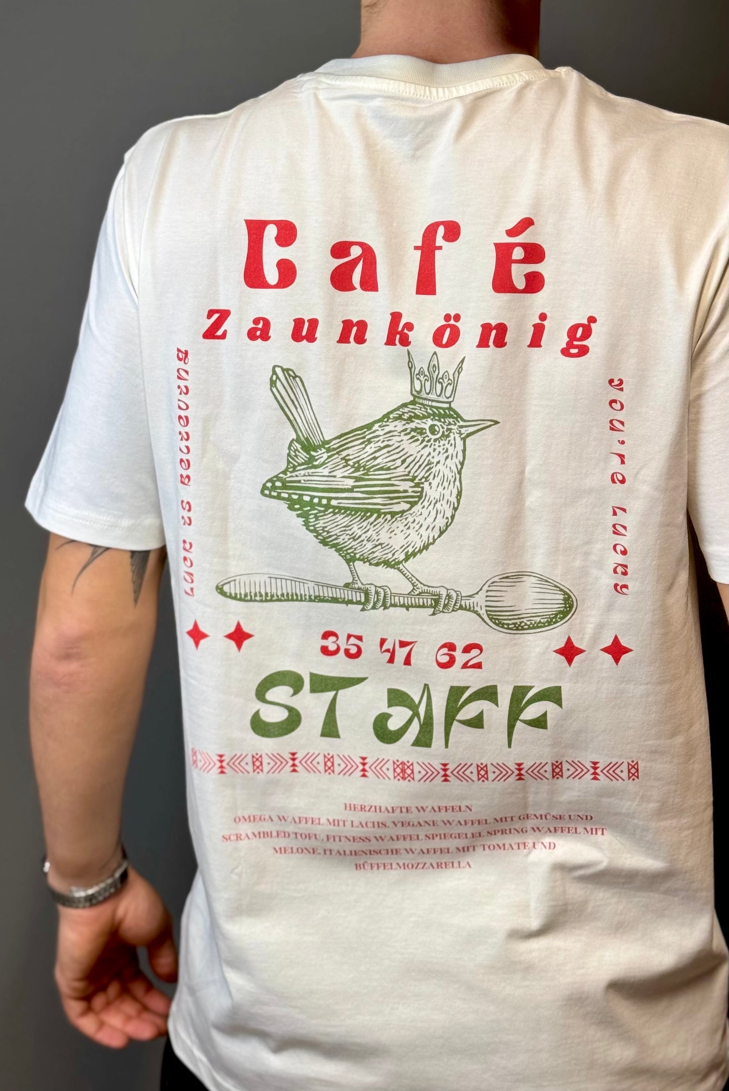 Basic Fit "Waffle Lover" Off White