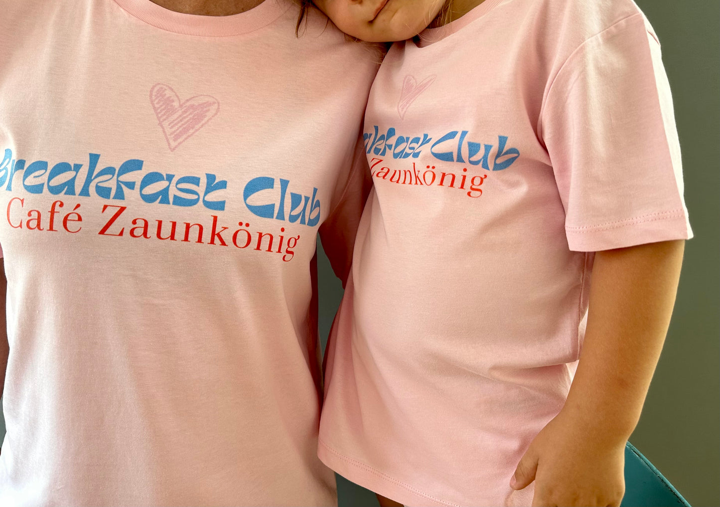 Kids "Breakfast Club Heart" Pink