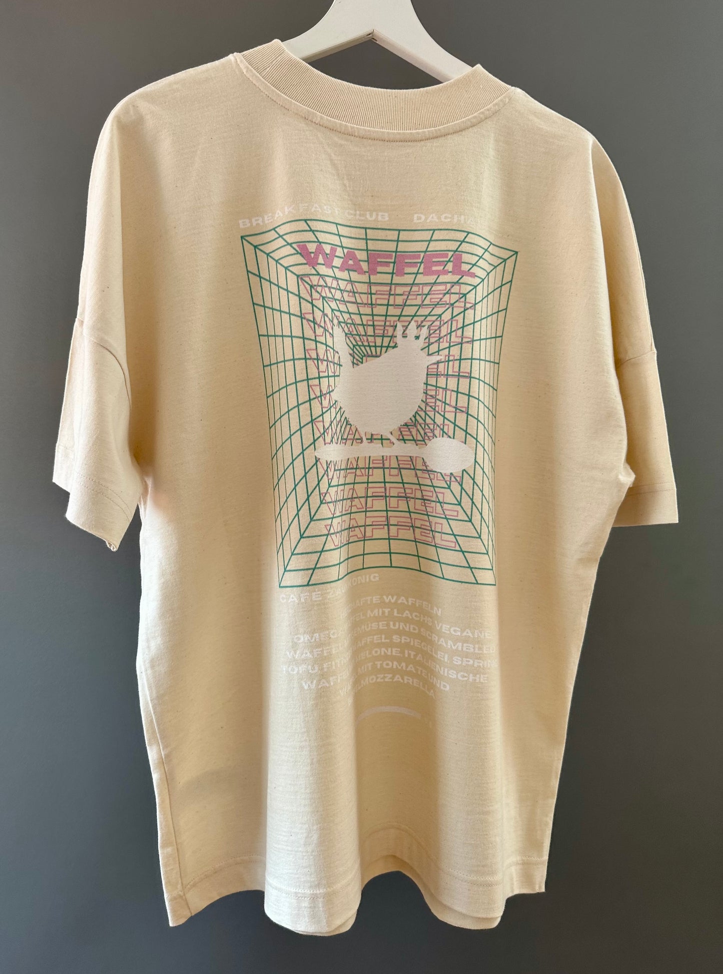 Oversized Dropshoulder "Waffel" Natural Raw
