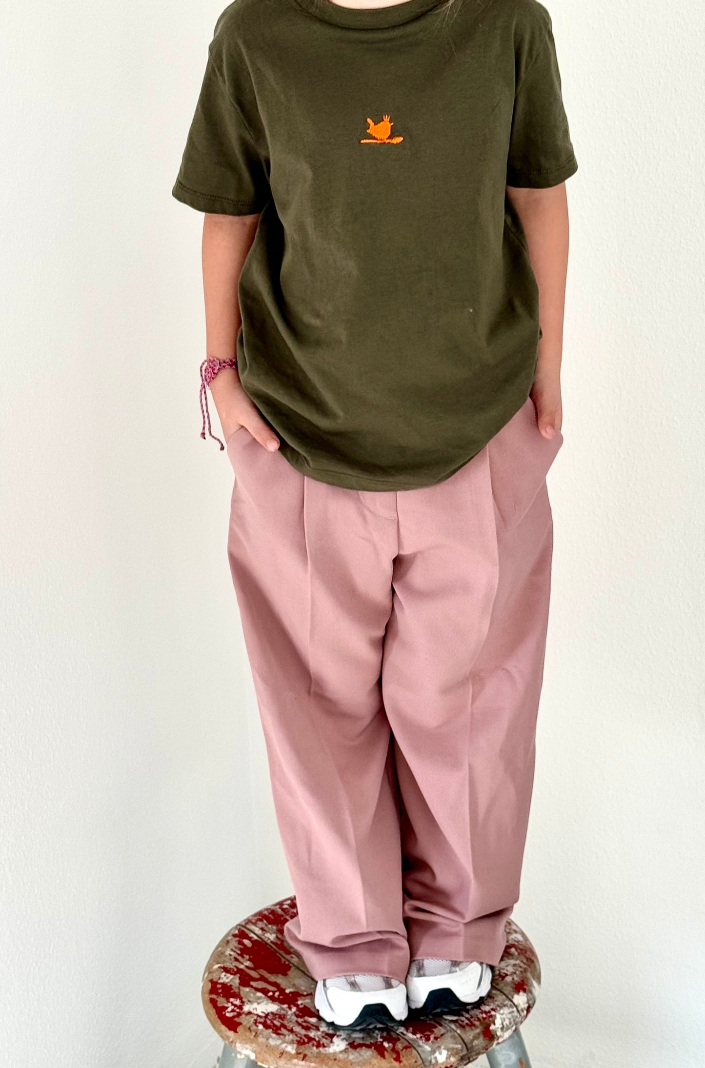 Kids Shirt "Orange" Khaki