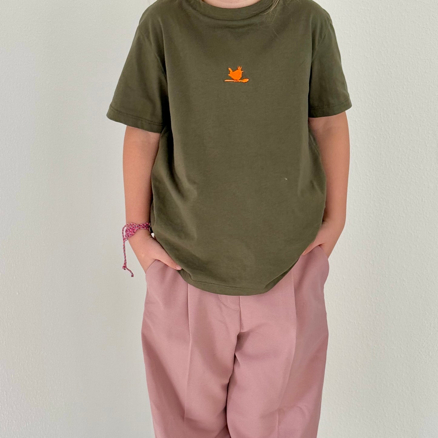 Kids Shirt "Orange" Khaki