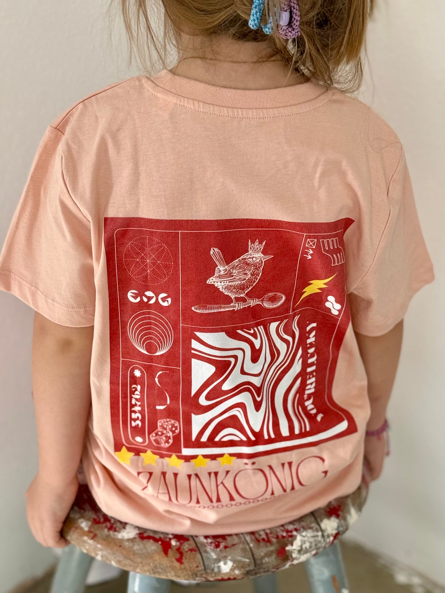 Kids "LUCKY Zaunkönig" Fraiche Peche