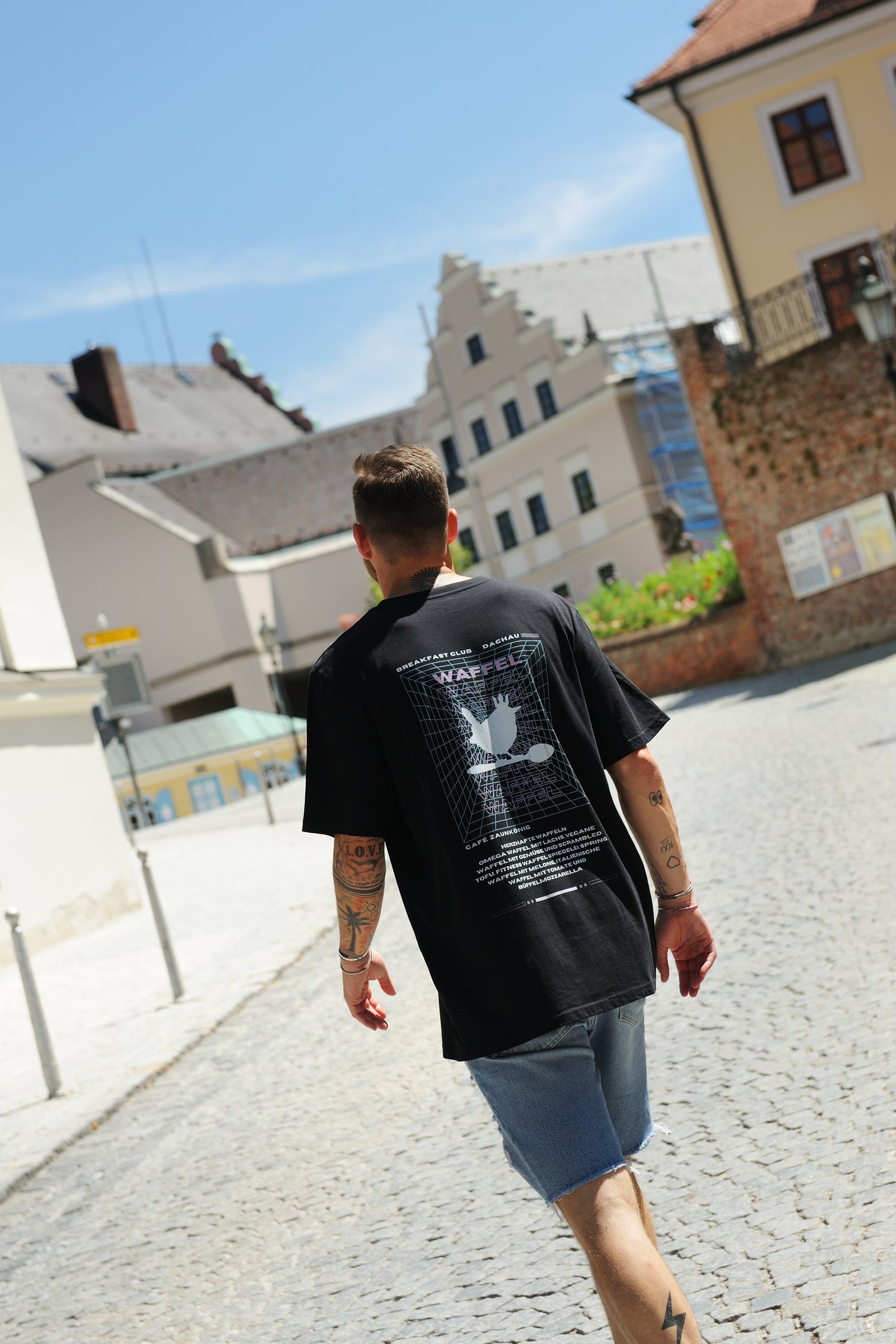 Basic Fit "Waffel" Black Aloe White