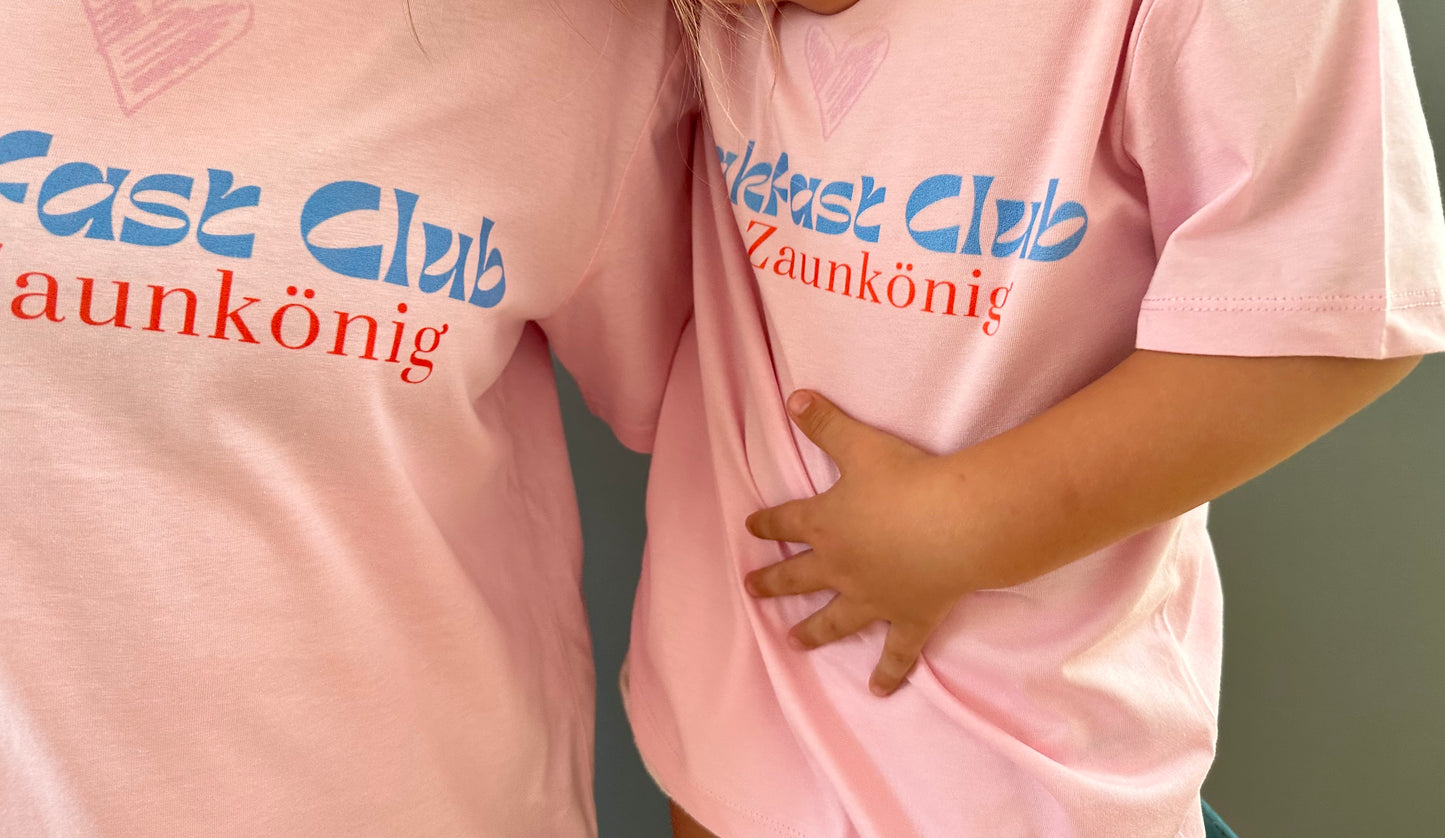 Kids "Breakfast Club Heart" Pink