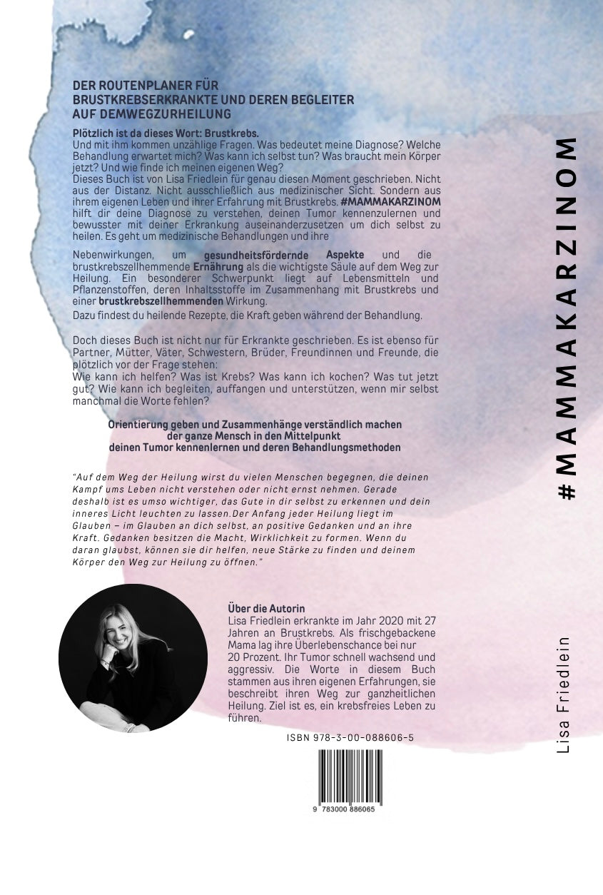 #MAMMAKARZINOM - Der Routenplaner für Brustkrebserkrankte und deren Begleiter auf dem Weg zur Heilung