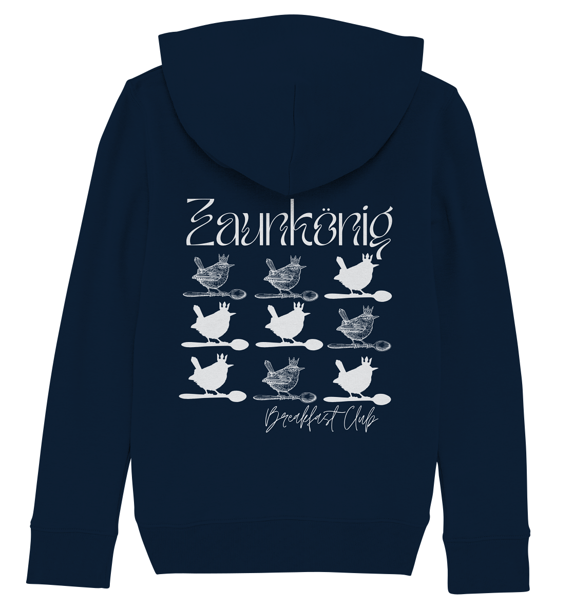 Kids Hoodie "Zaunkönig" Navy