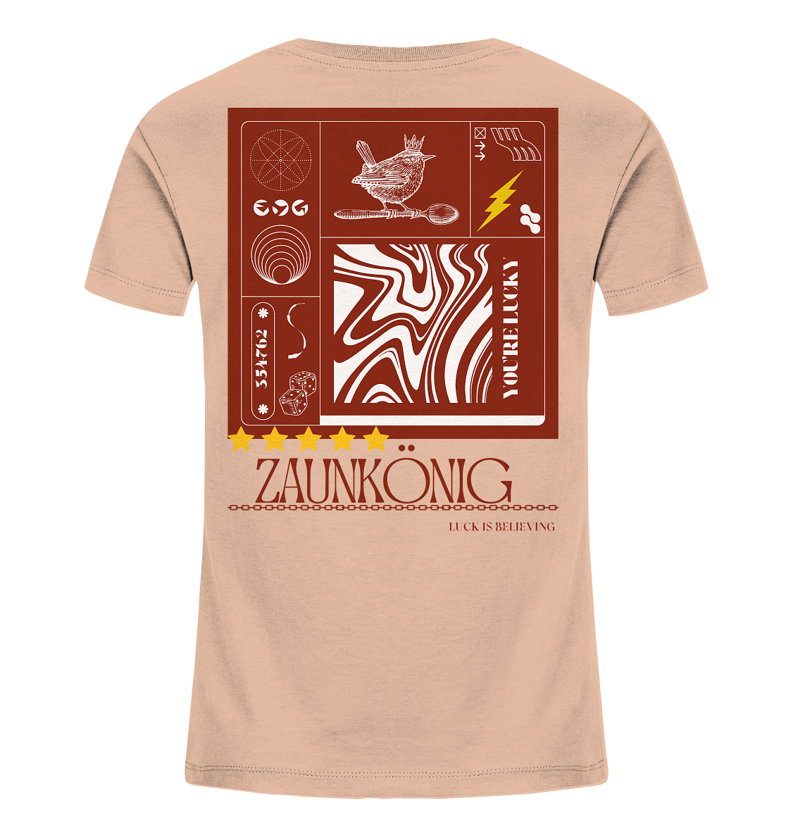 Kids "LUCKY Zaunkönig" Fraiche Peche