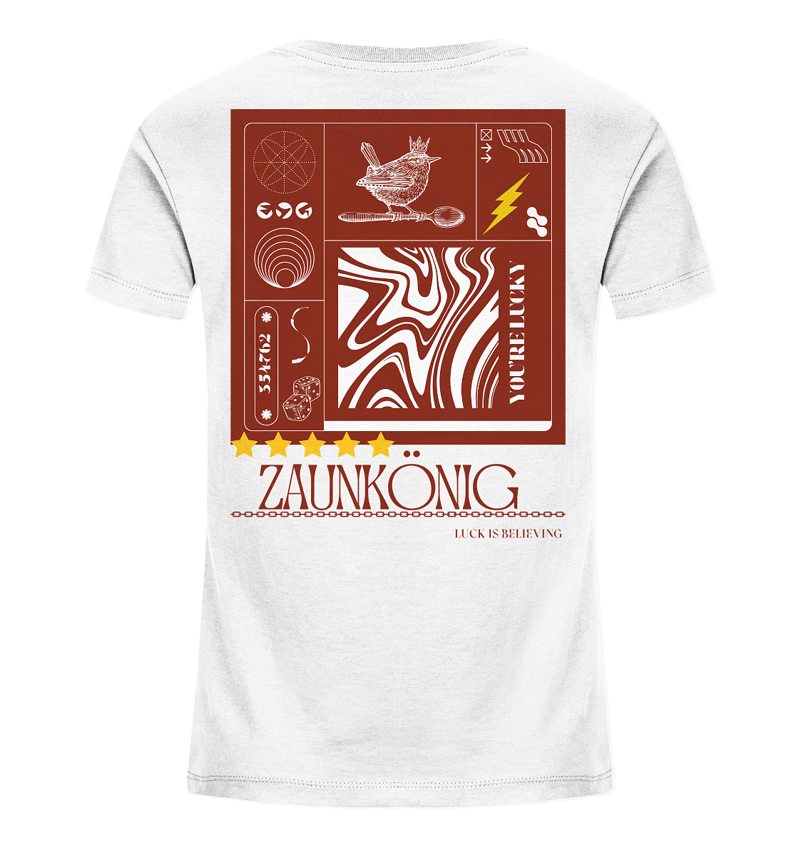 Kids "LUCKY Zaunkönig" WHITE