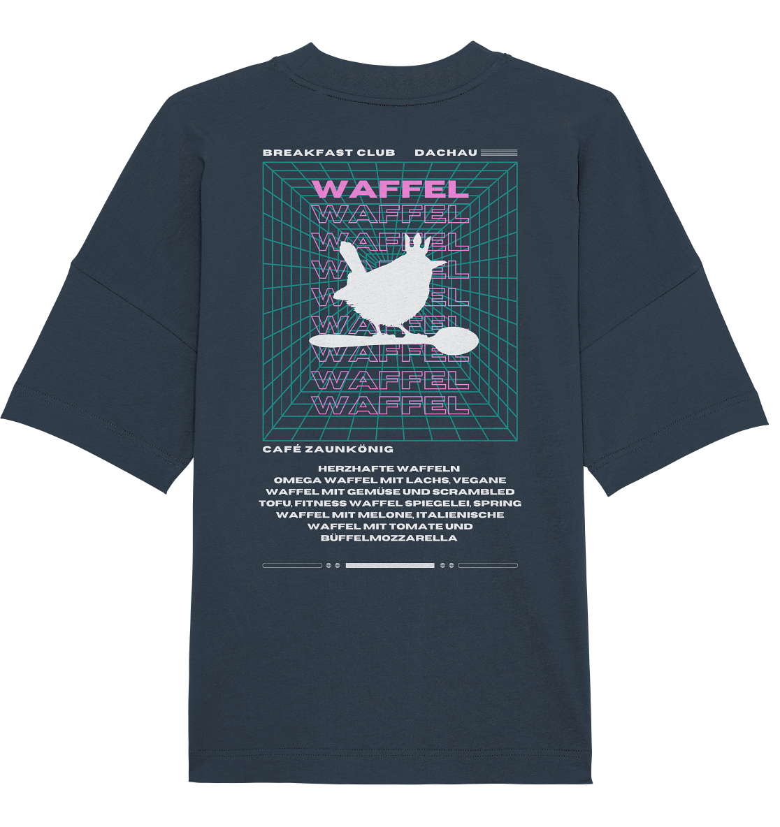 Oversized Dropshoulder "Waffel" Grey