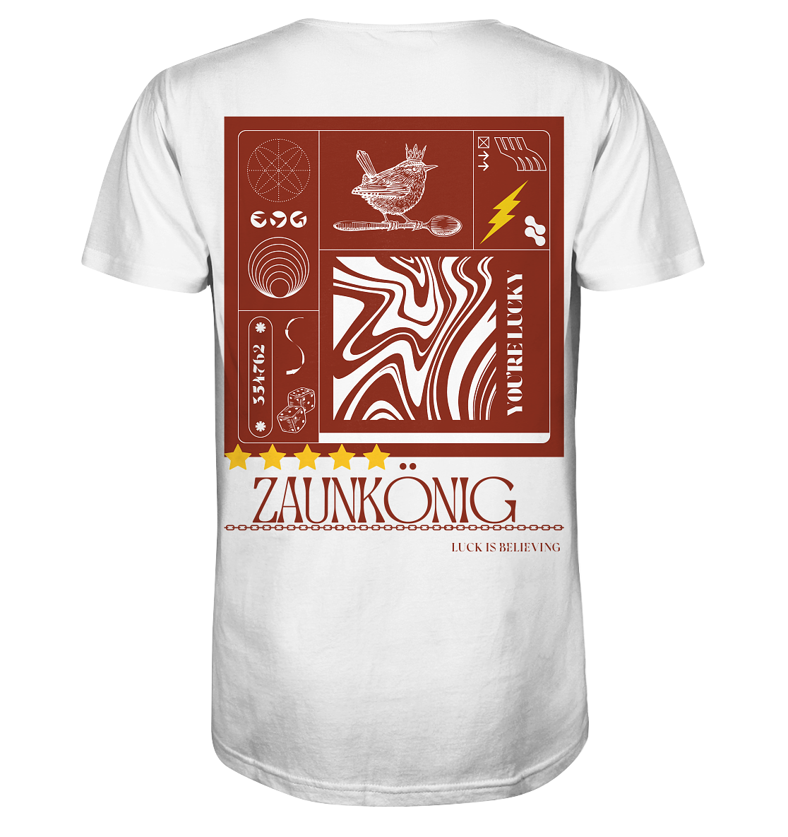 Basic Fit "LUCKY Zaunkönig" WHITE
