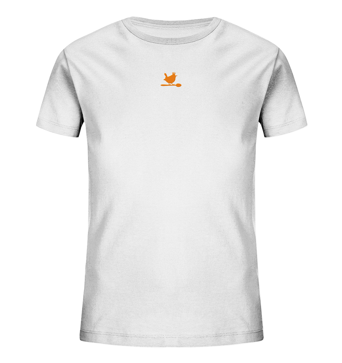 Kids Shirt "Orange" White