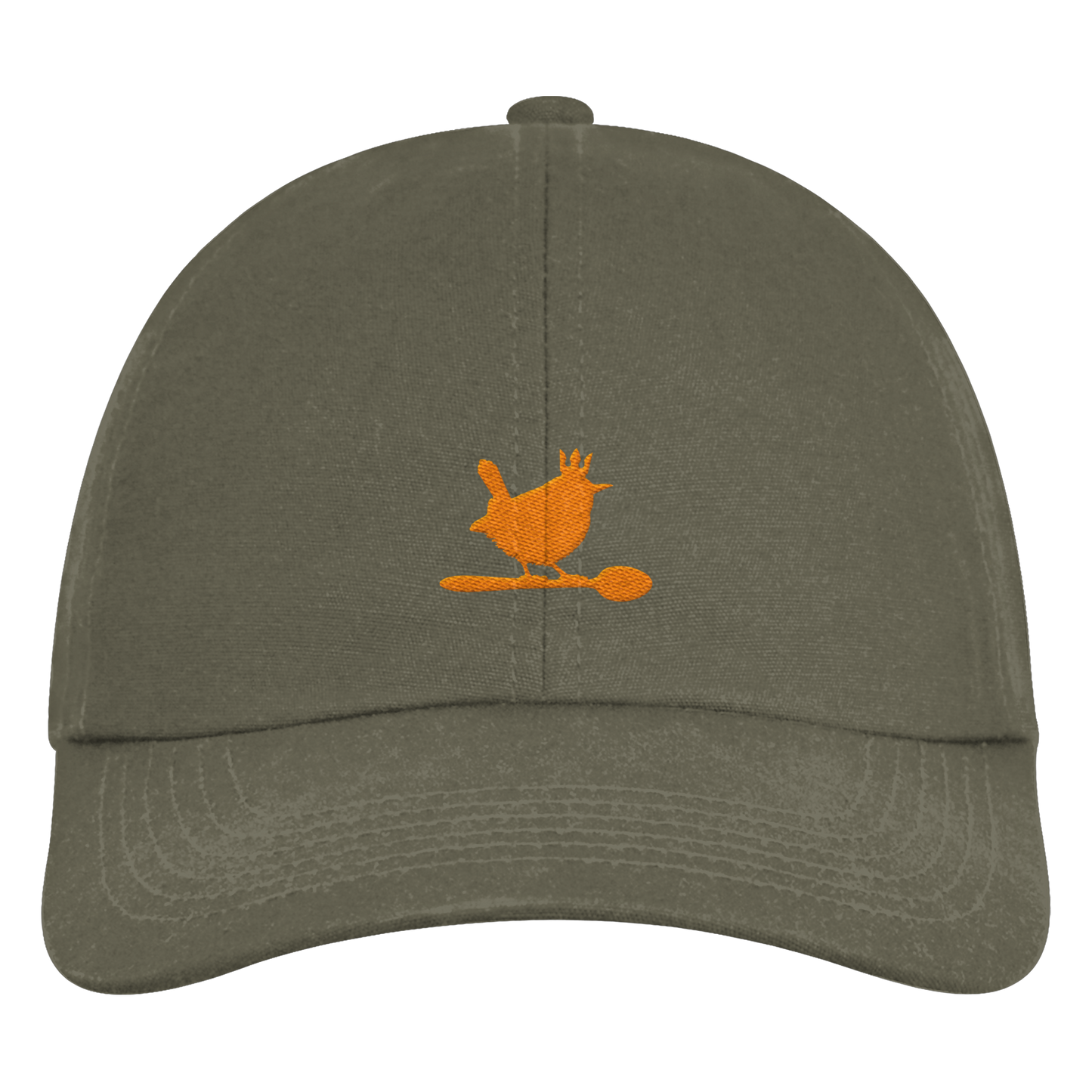 Cap "Olive Green - Orange"