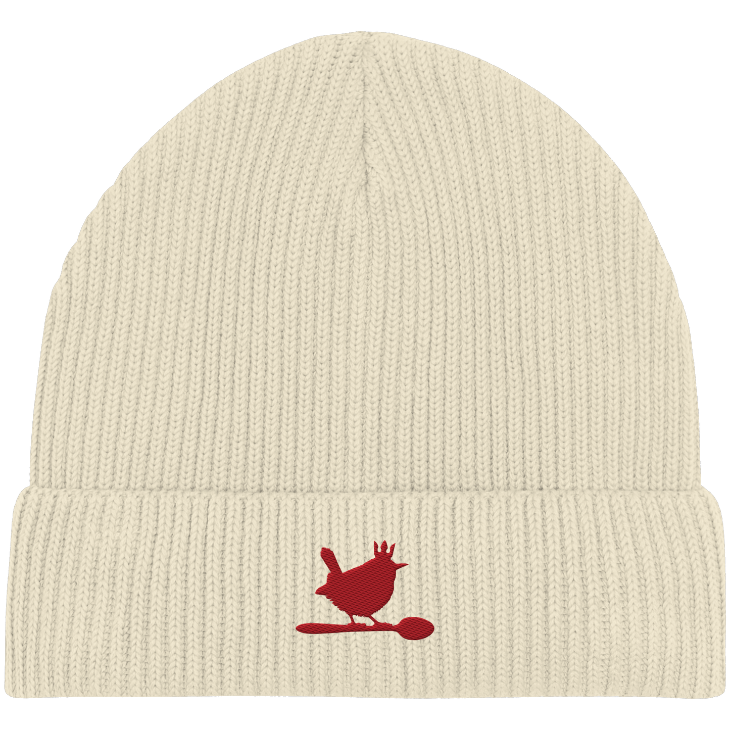 Beanie "Natur-Dunkelrot"