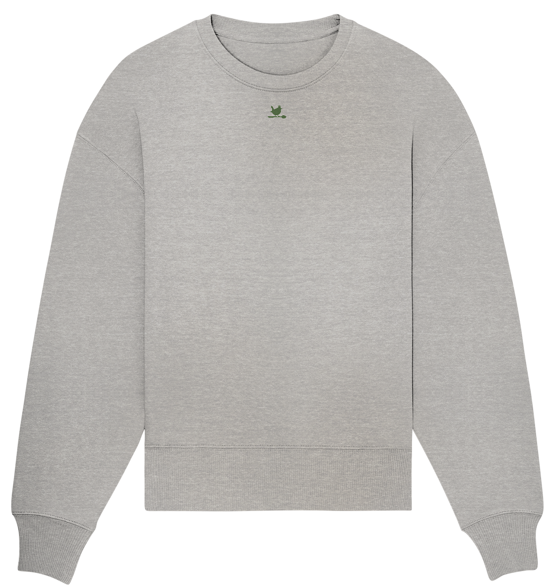 Oversize Sweatshirt "Waffle Lover" Grey