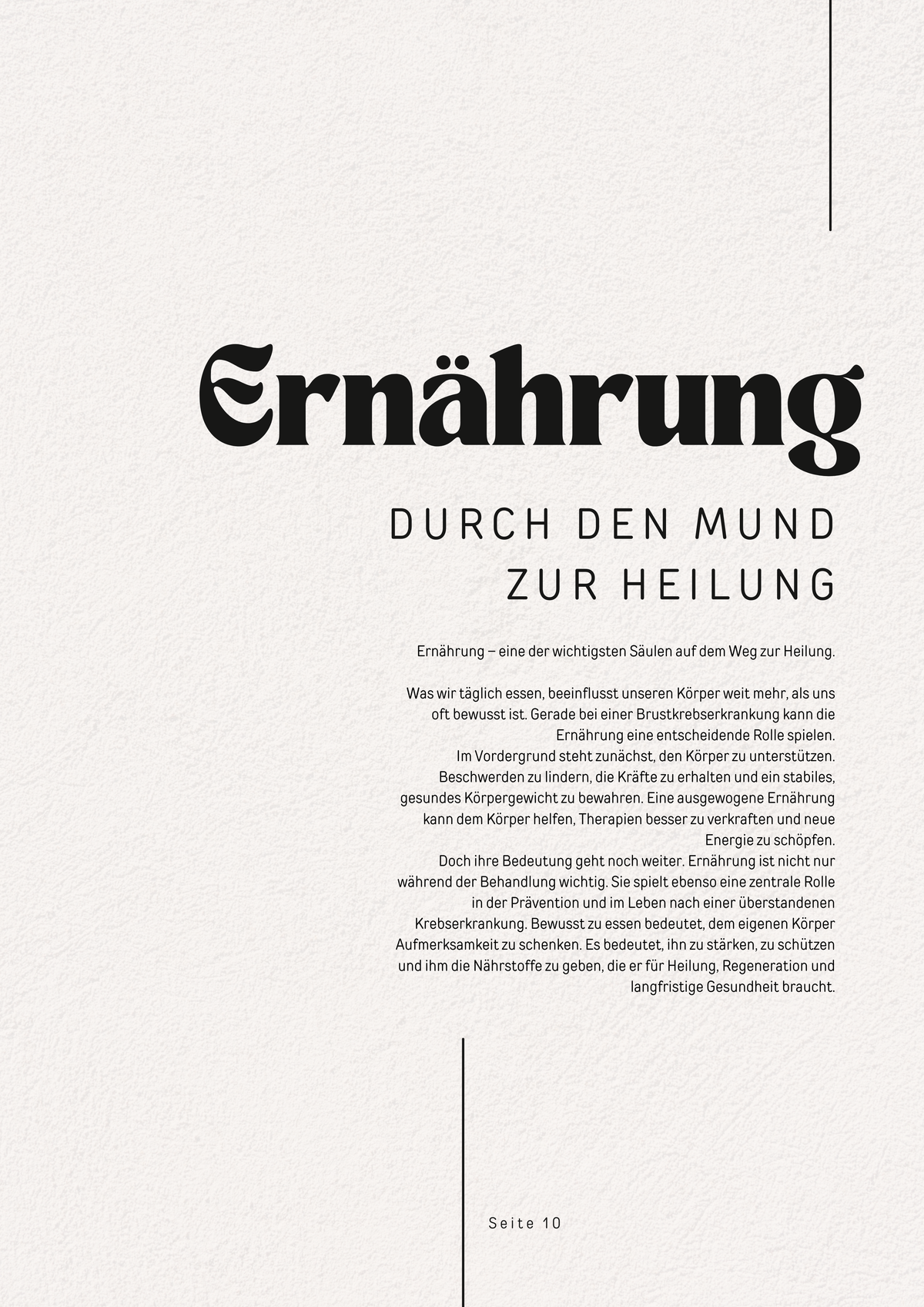 #MAMMAKARZINOM - Der Routenplaner für Brustkrebserkrankte und deren Begleiter auf dem Weg zur Heilung