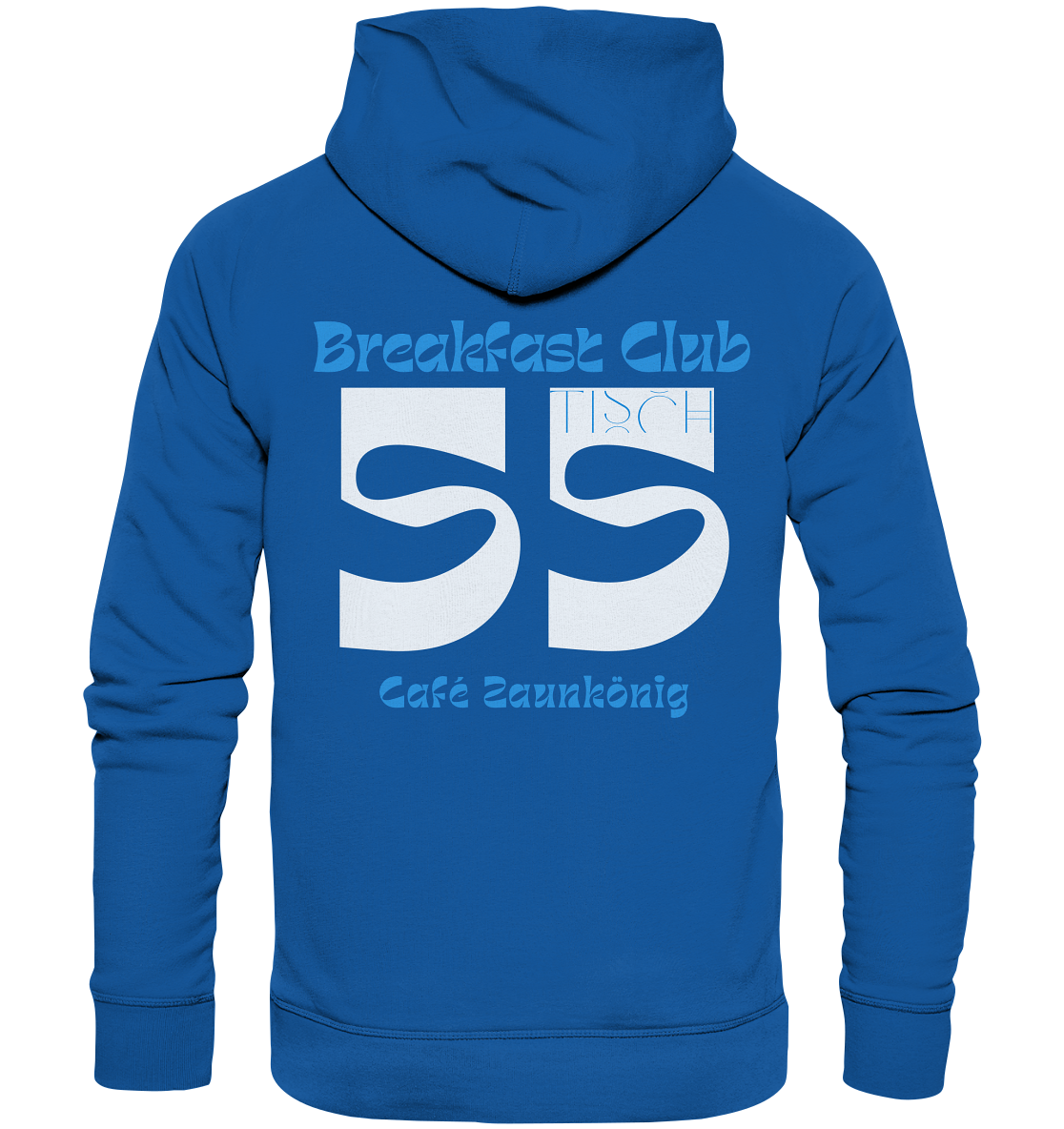 Regular Fit Hoodie "Tisch 55" Royal Blue