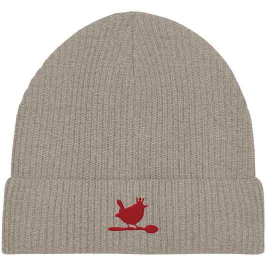 Beanie "Sand-Dunkelrot"